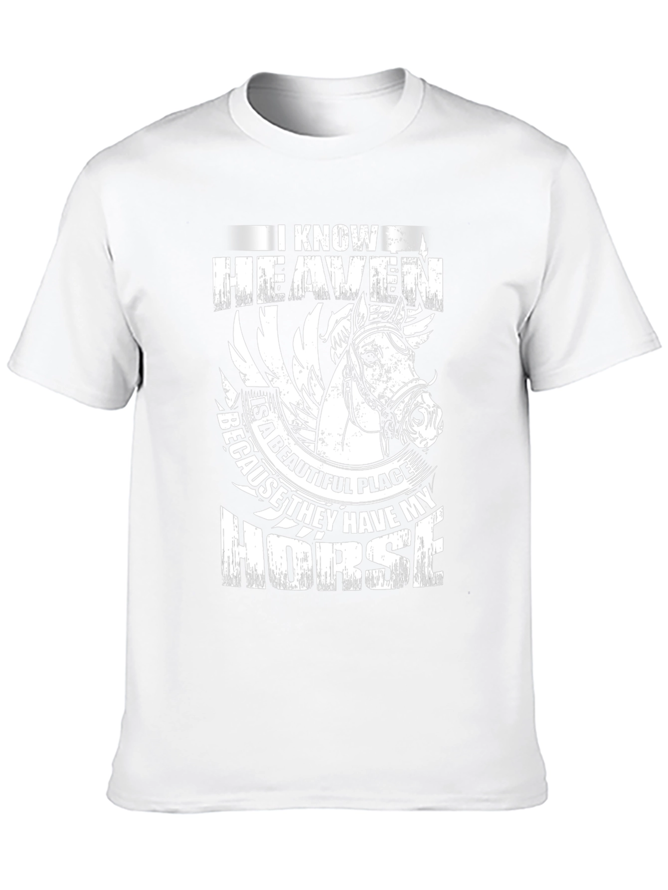 Horse Heaven T-Shirt - Beautiful Place Design