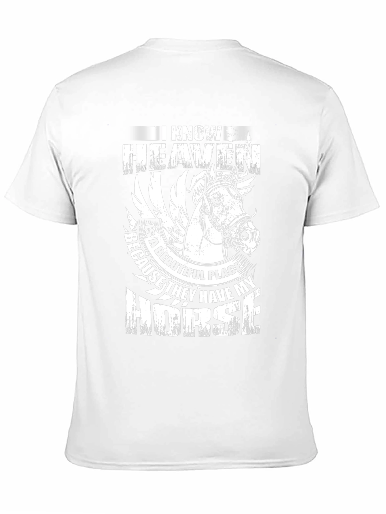 Horse Heaven T-Shirt - Beautiful Place Design