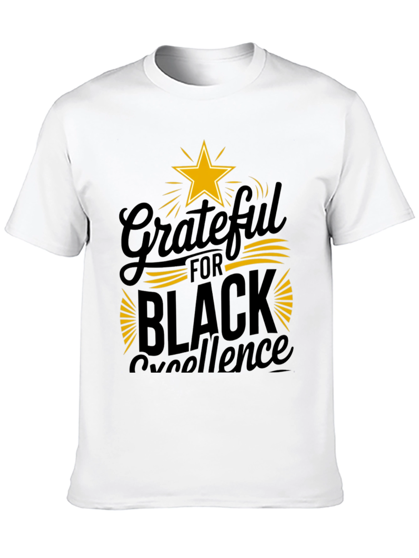 Grateful for Black Excellence Graphic Tee