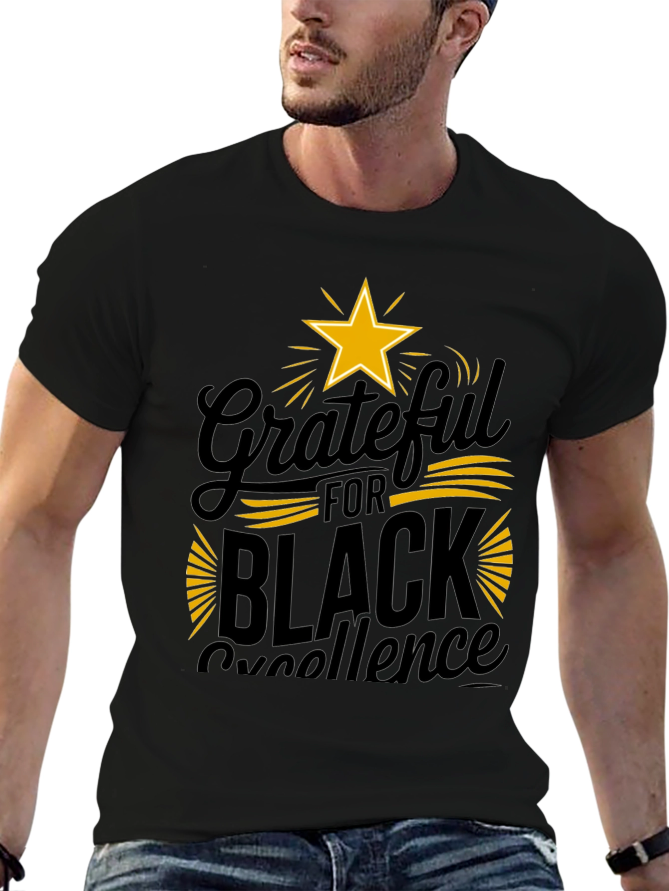 Grateful for Black Excellence Graphic Tee