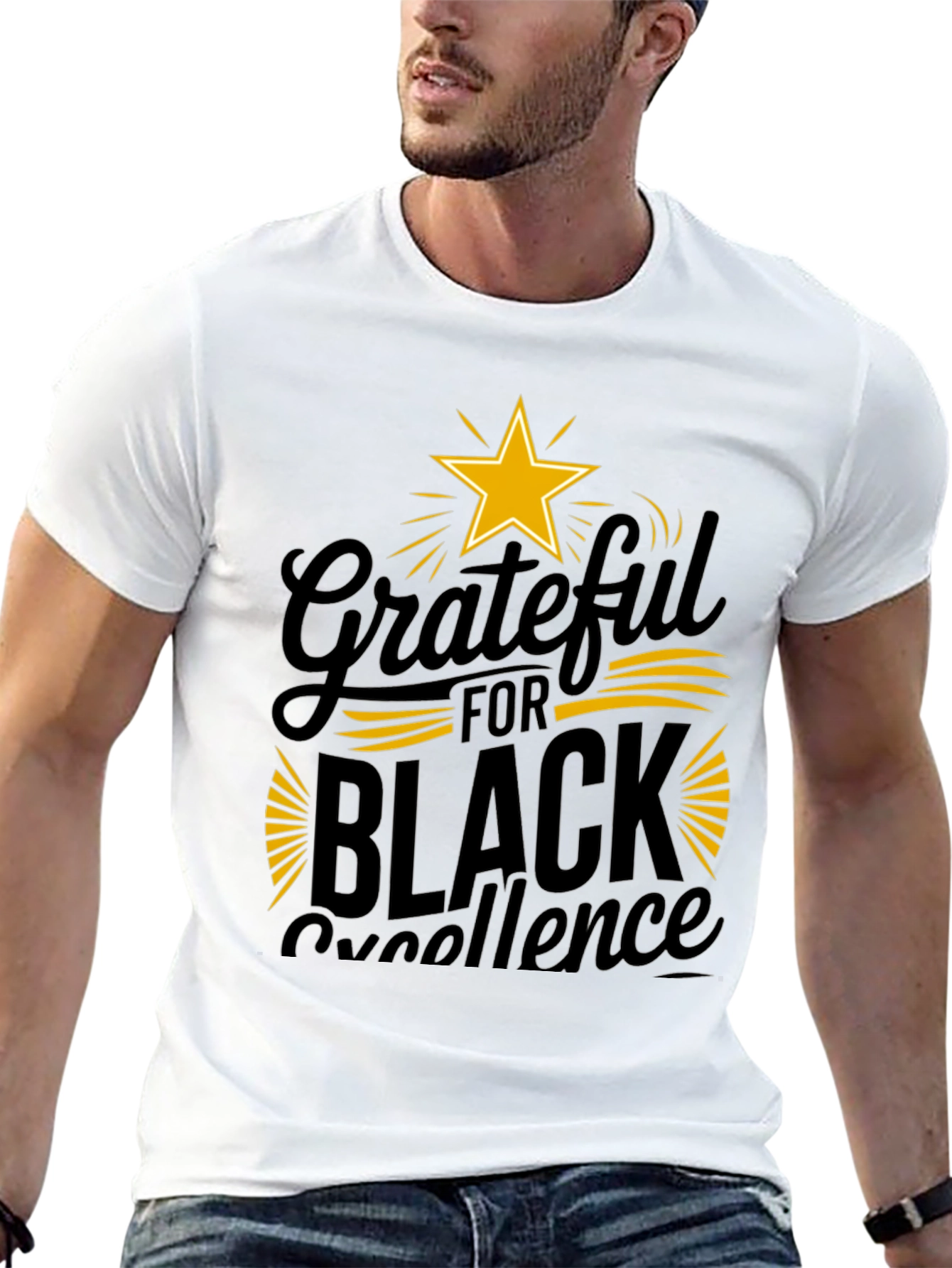 Grateful for Black Excellence Graphic Tee
