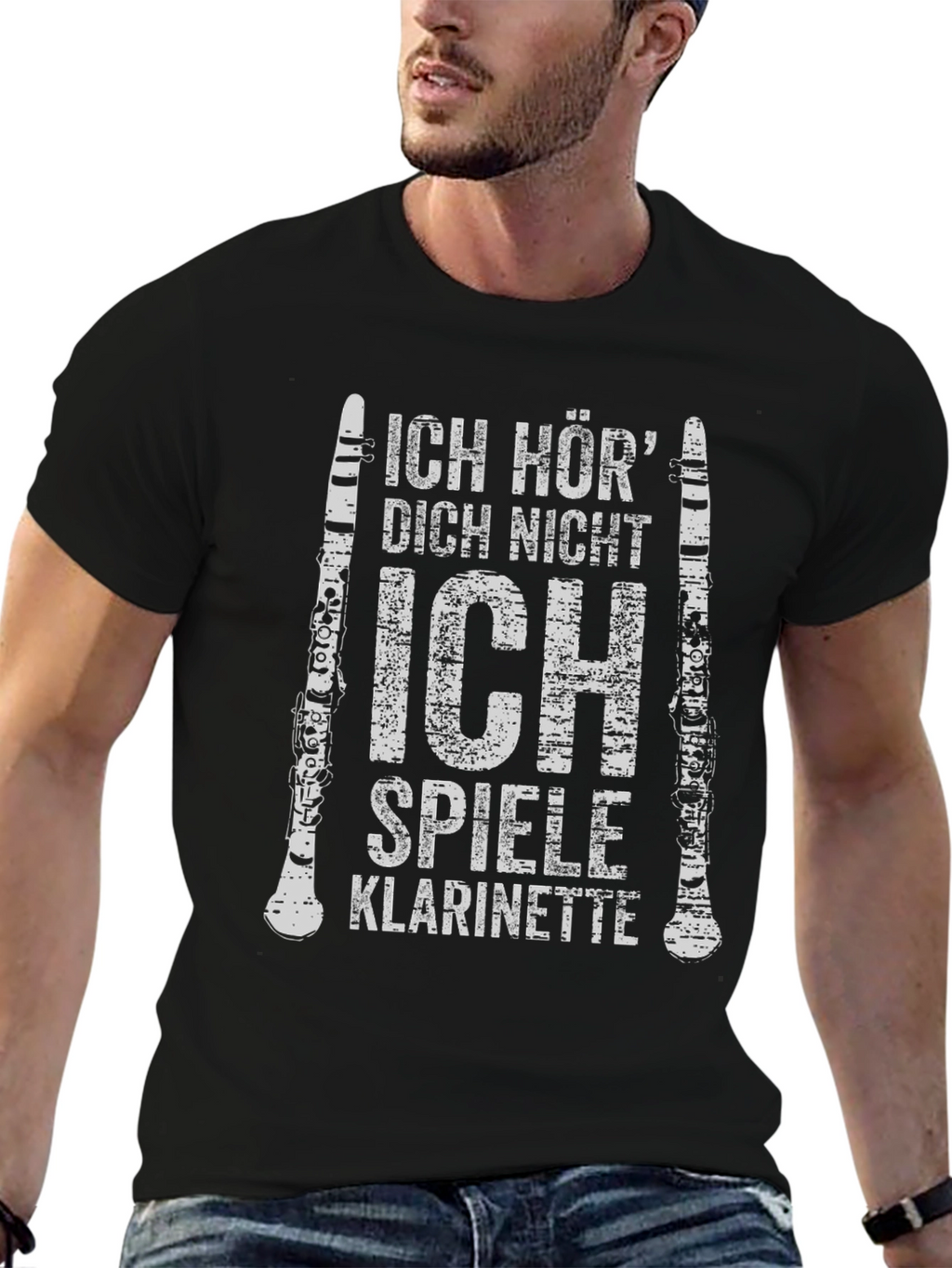 Ich Spiele Klarinette Musician T-Shirt