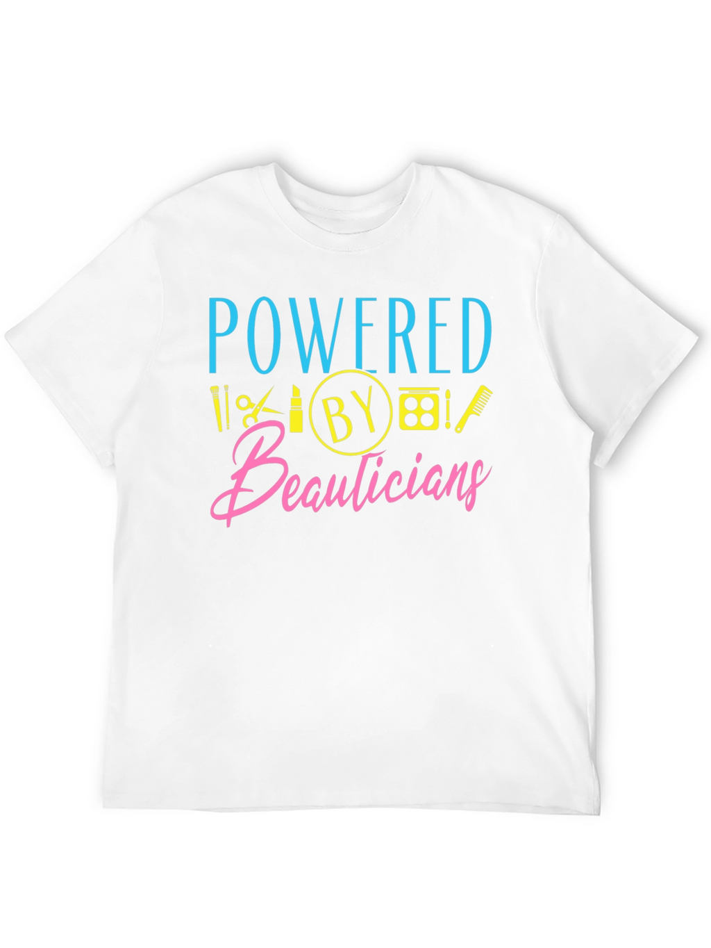 Powered By Beauticians Graphic Tee - Black