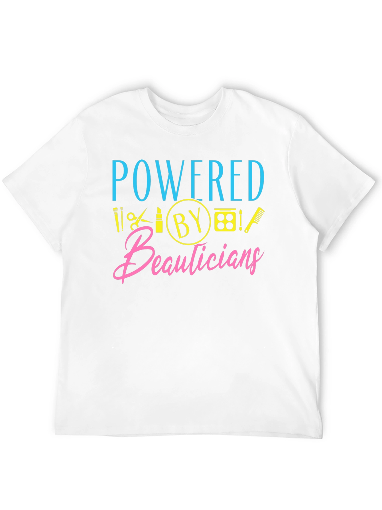 Powered By Beauticians Graphic Tee - Black