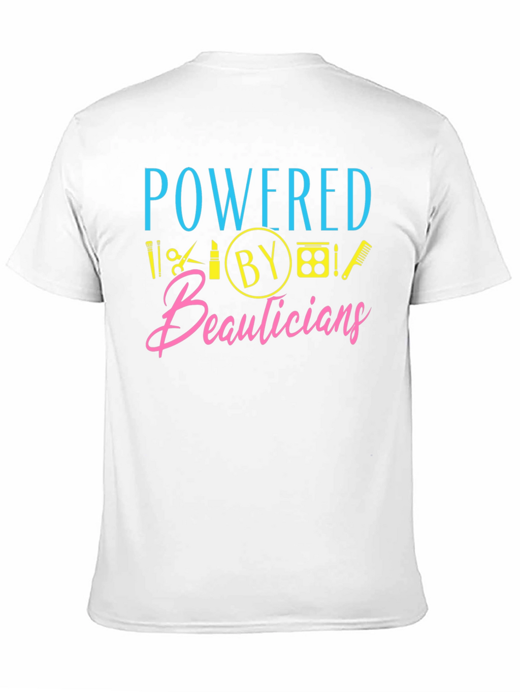 Powered By Beauticians Graphic Tee - Black