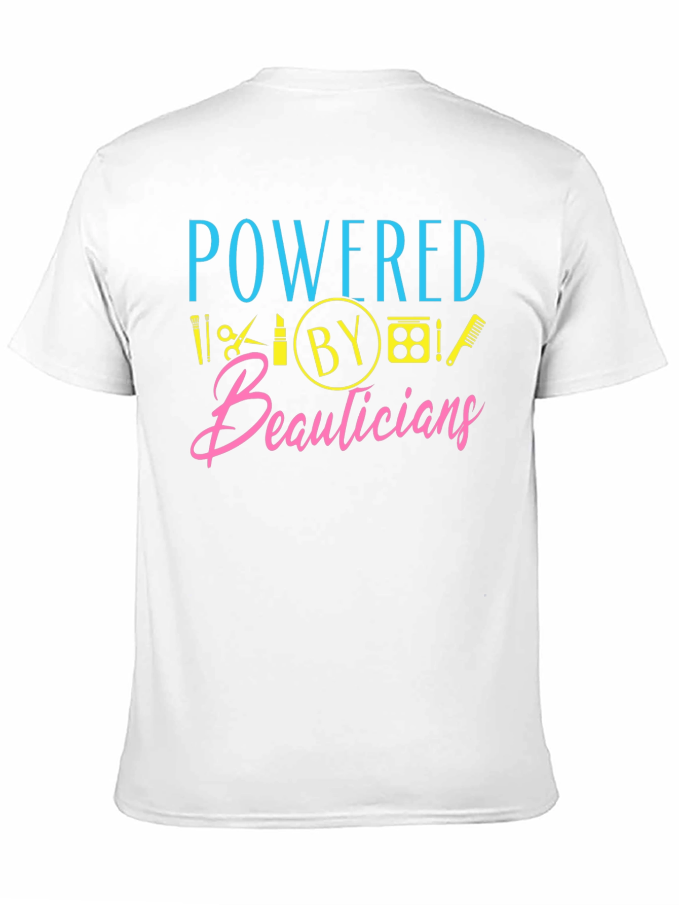 Powered By Beauticians Graphic Tee - Black