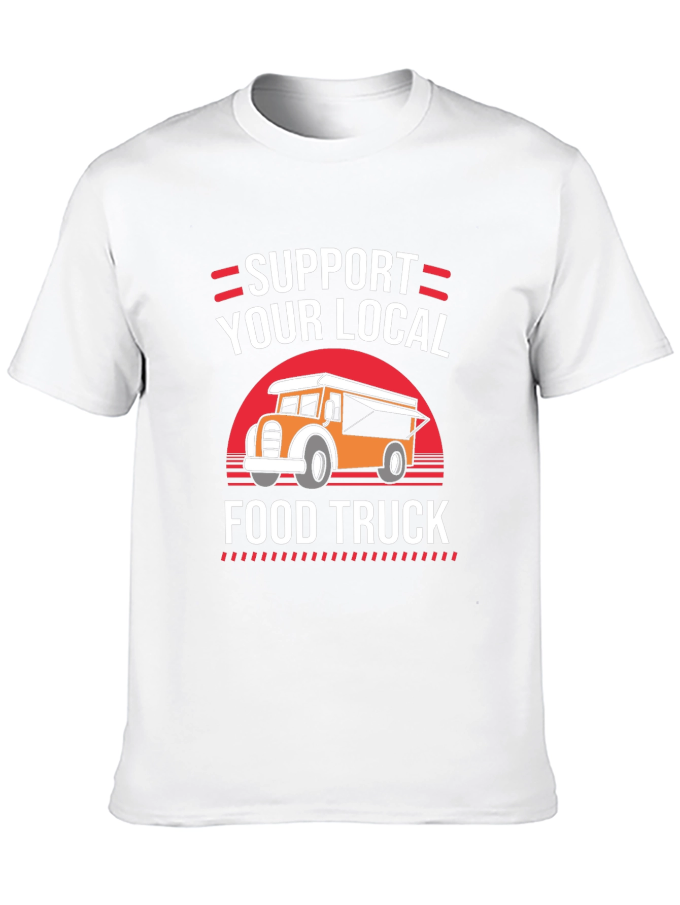 Support Your Local Food Truck Graphic Tee