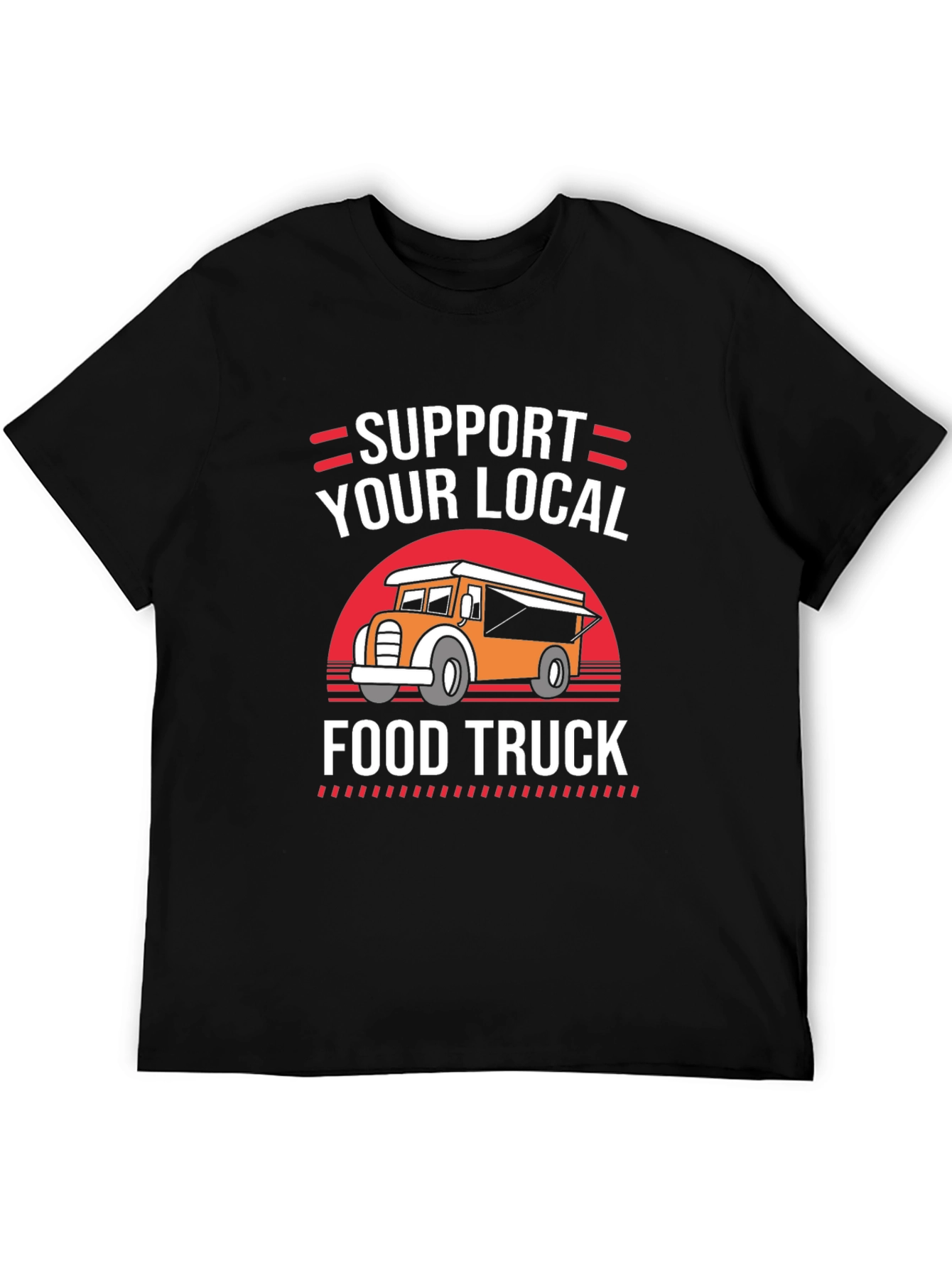 Support Your Local Food Truck Graphic Tee
