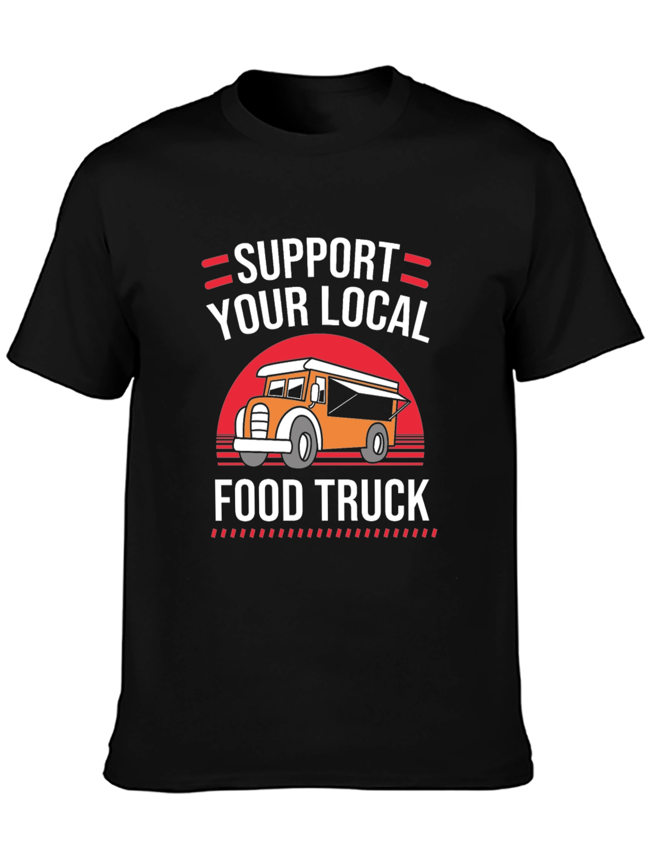 Support Your Local Food Truck Graphic Tee