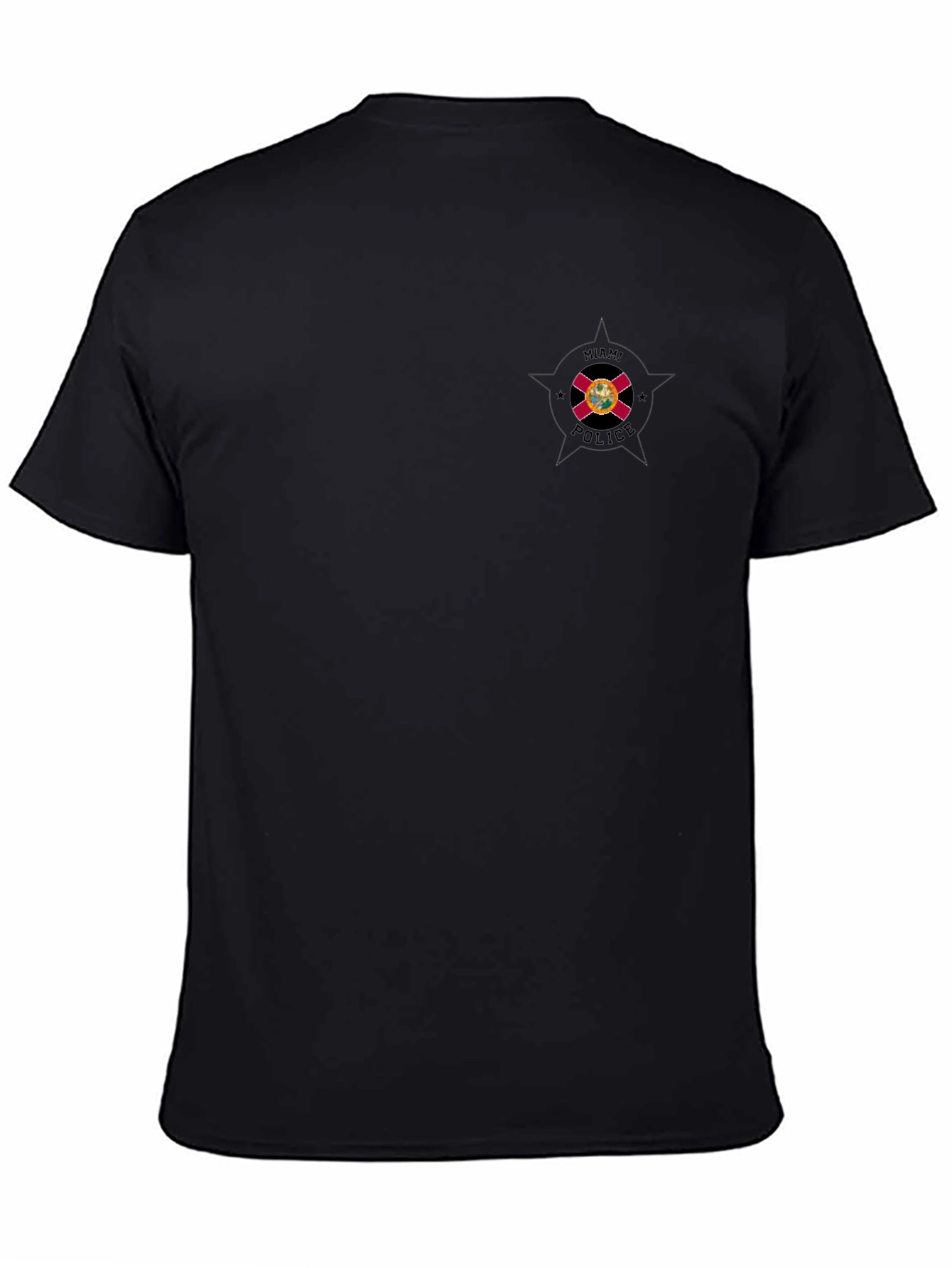 Miami Police T-Shirt - Black
