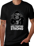 Apes Together Strong Graphic T-Shirt