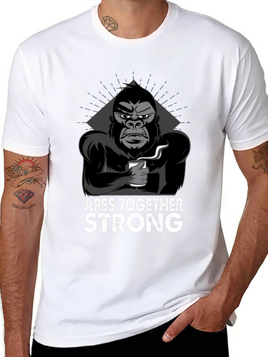 Apes Together Strong Graphic T-Shirt