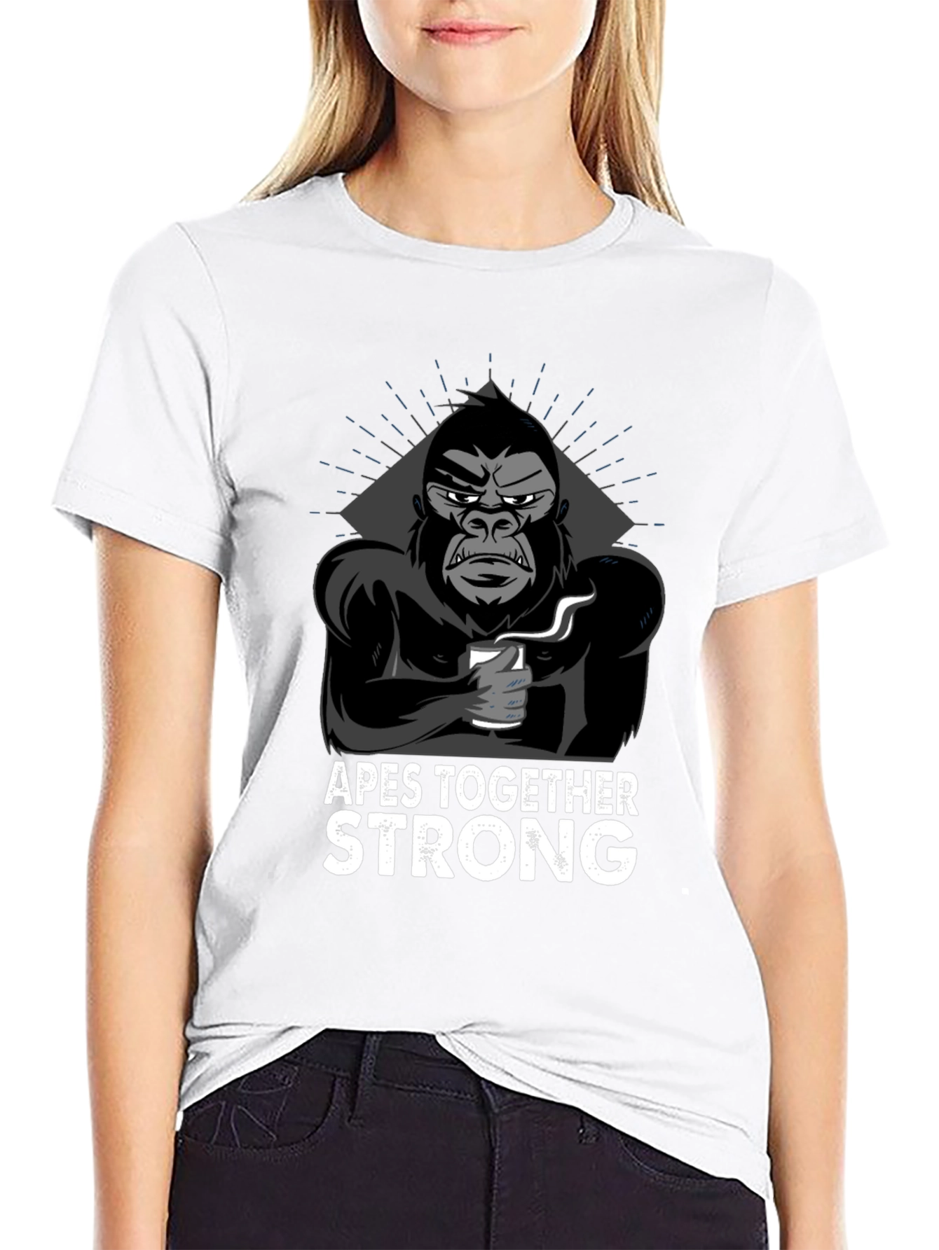 Apes Together Strong Graphic T-Shirt