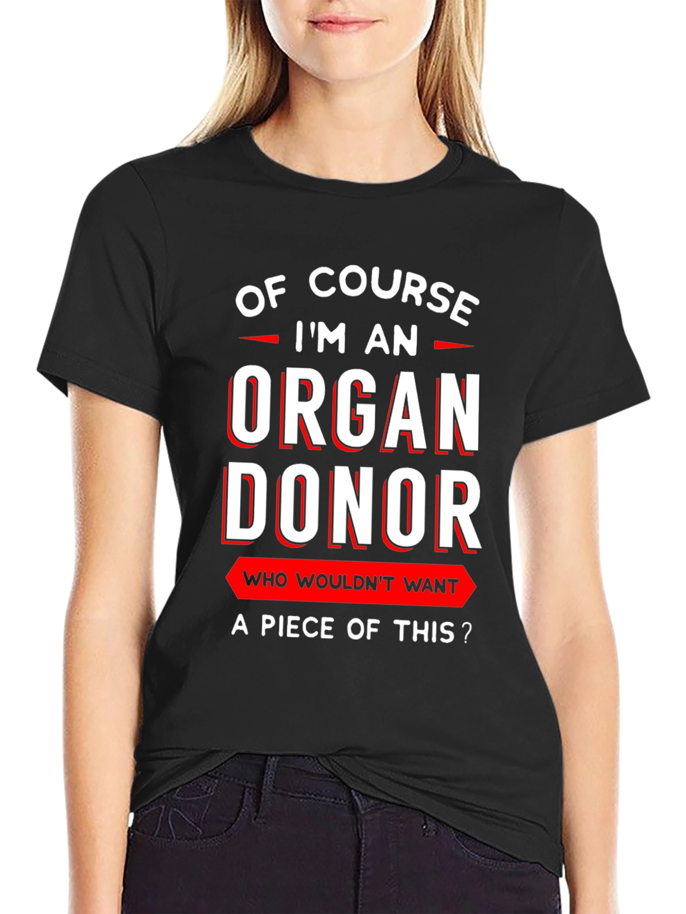 Organ Donor T-Shirt: Funny Graphic Tee