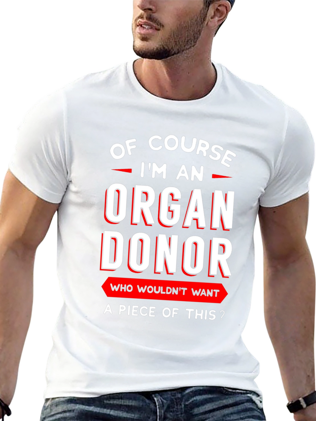 Organ Donor T-Shirt: Funny Graphic Tee