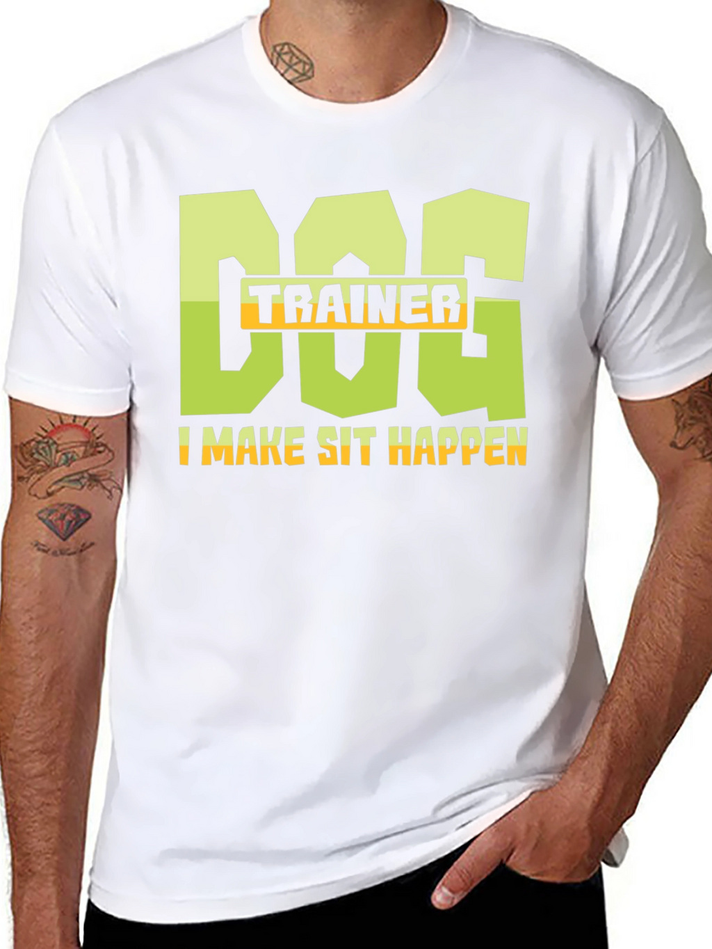 Dog Trainer T-Shirt - I Make Sit Happen