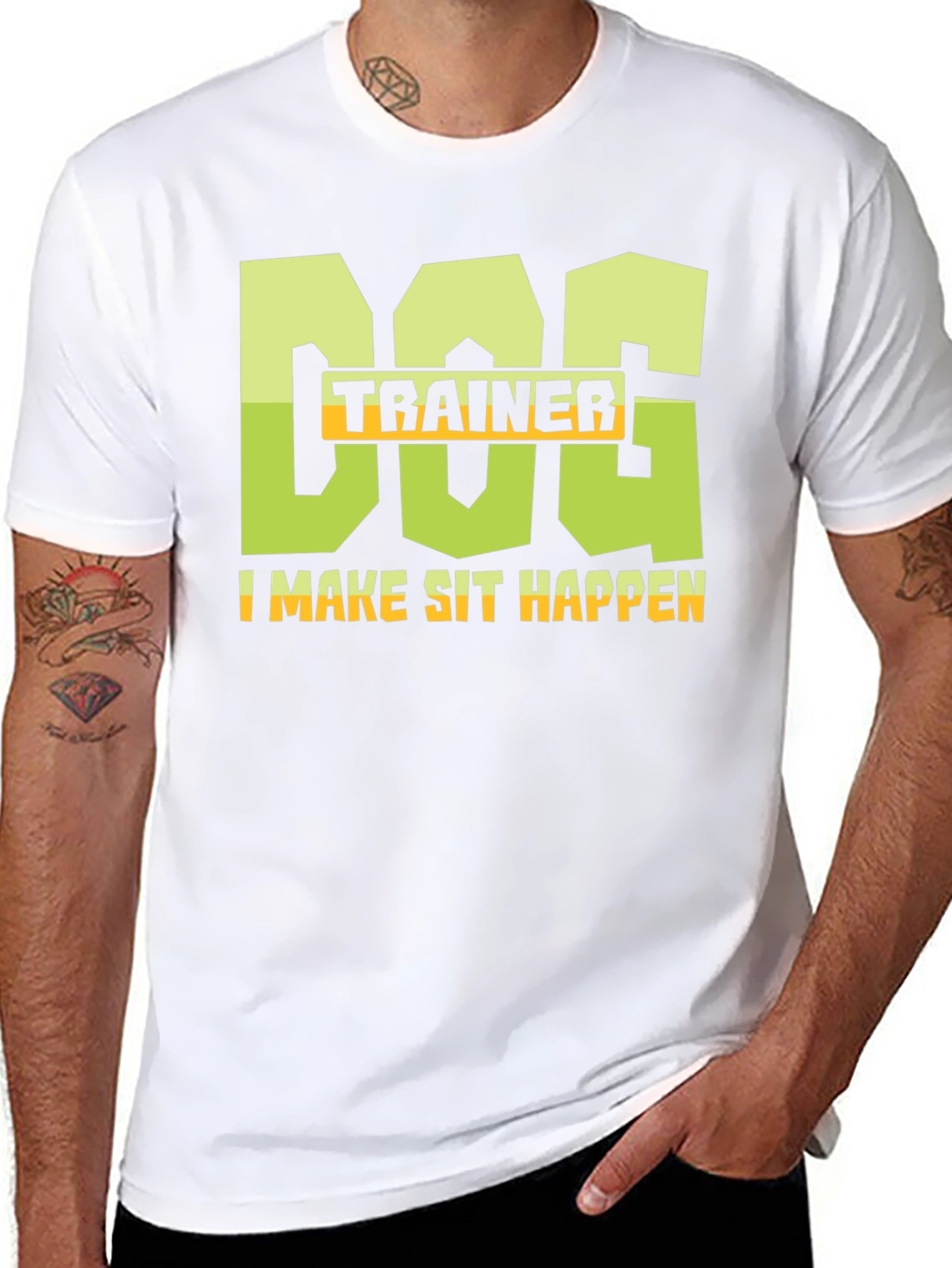Dog Trainer T-Shirt - I Make Sit Happen