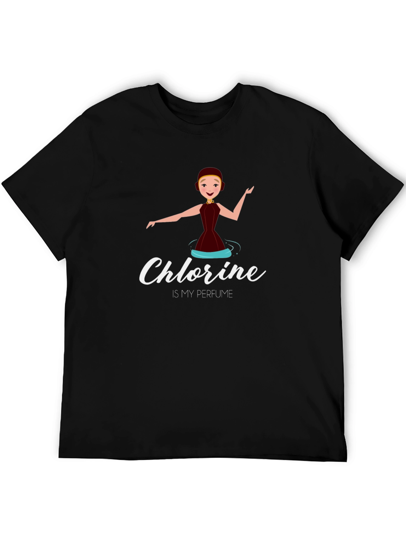 Chlorine is my Perfume T-Shirt - Synchronized Swimming
