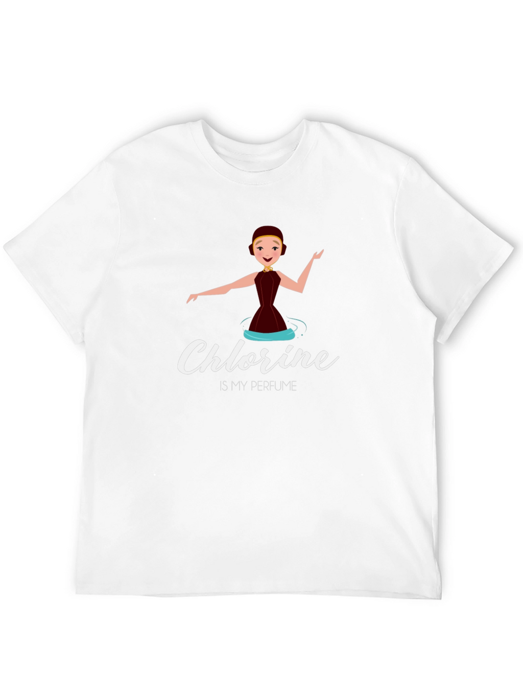 Chlorine is my Perfume T-Shirt - Synchronized Swimming