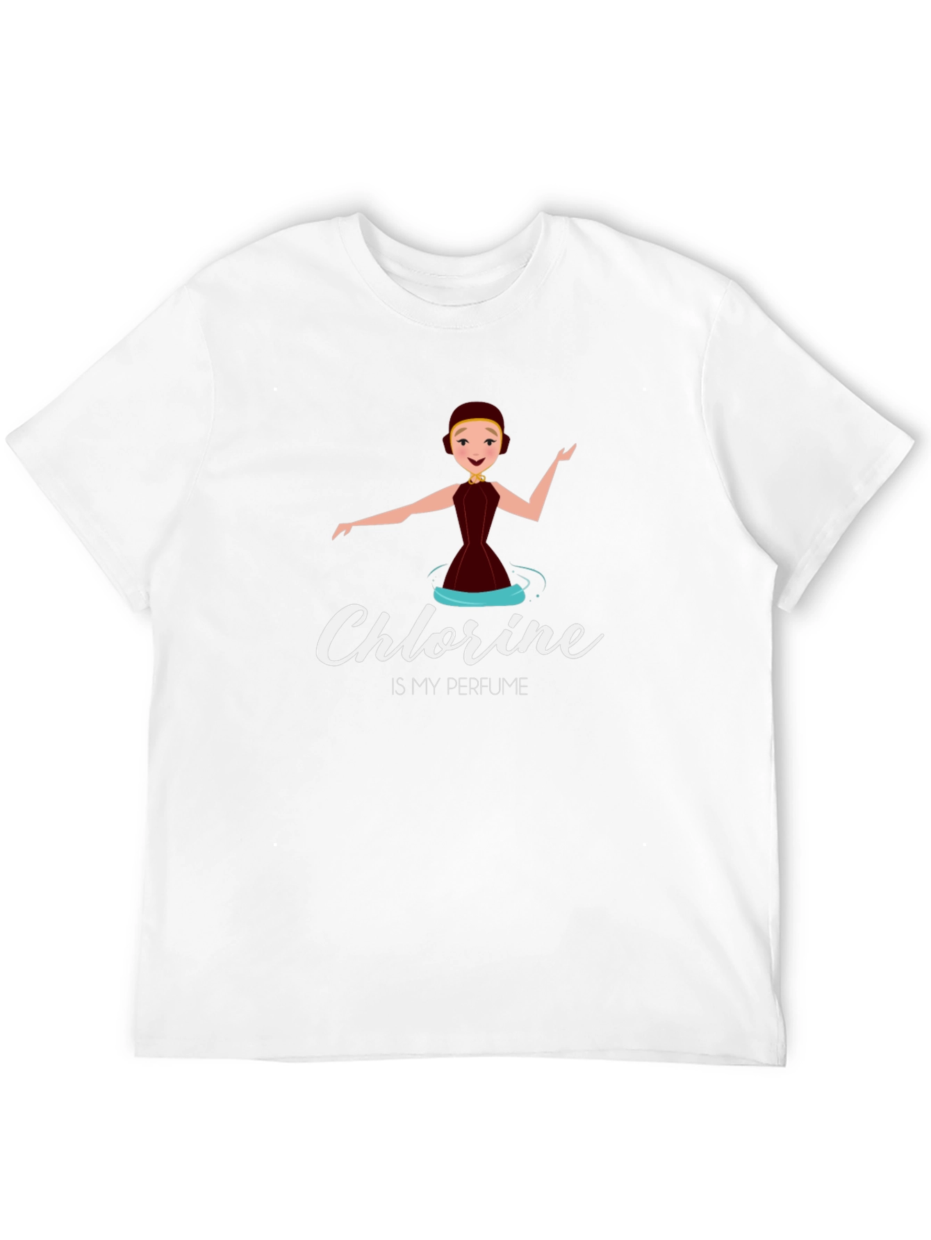 Chlorine is my Perfume T-Shirt - Synchronized Swimming