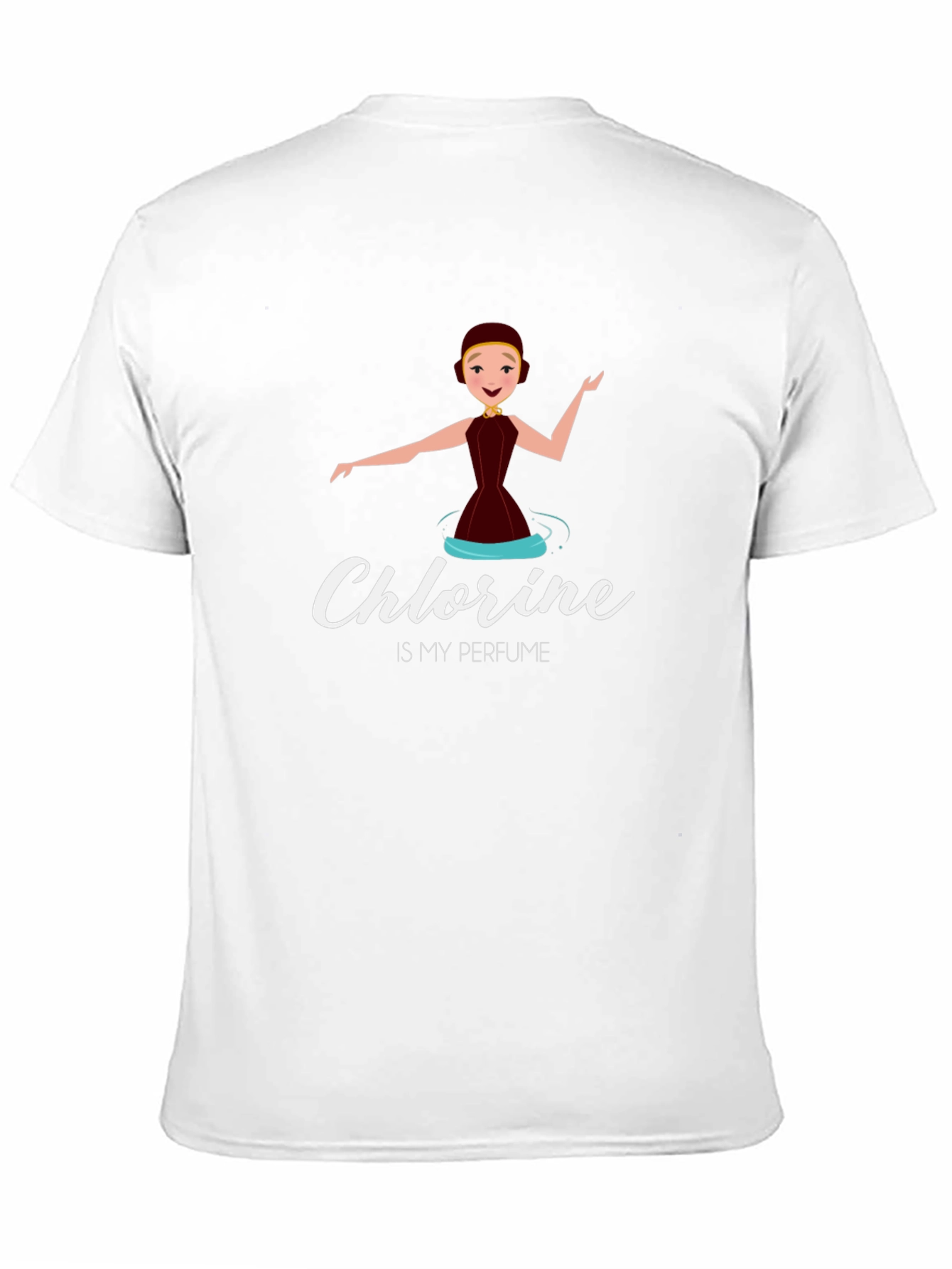 Chlorine is my Perfume T-Shirt - Synchronized Swimming