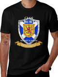 Clan Burt Shield T-Shirt - Scottish Pride
