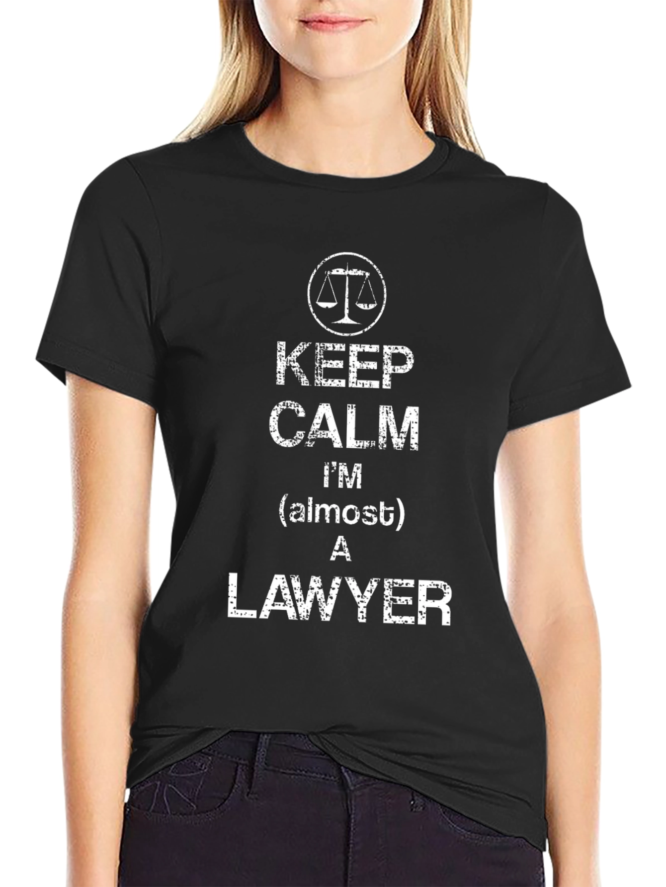 Keep Calm Almost a Lawyer T-Shirt - Legal Humor