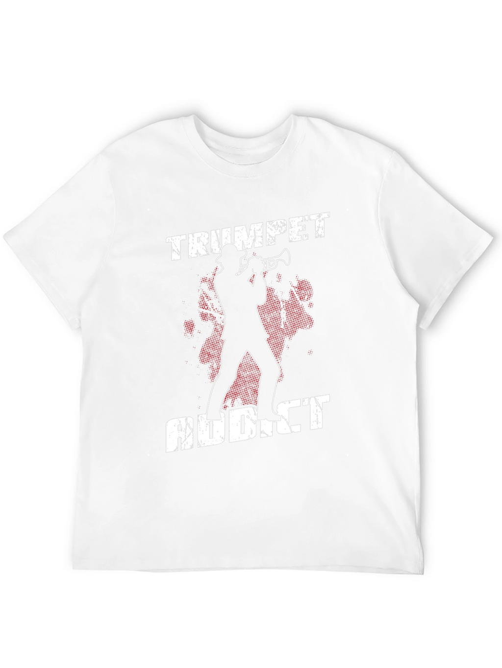 Trumpet Addict Graphic T-Shirt Musician Tee