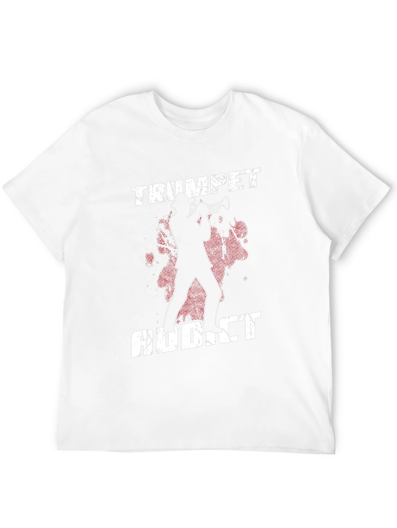 Trumpet Addict Graphic T-Shirt Musician Tee