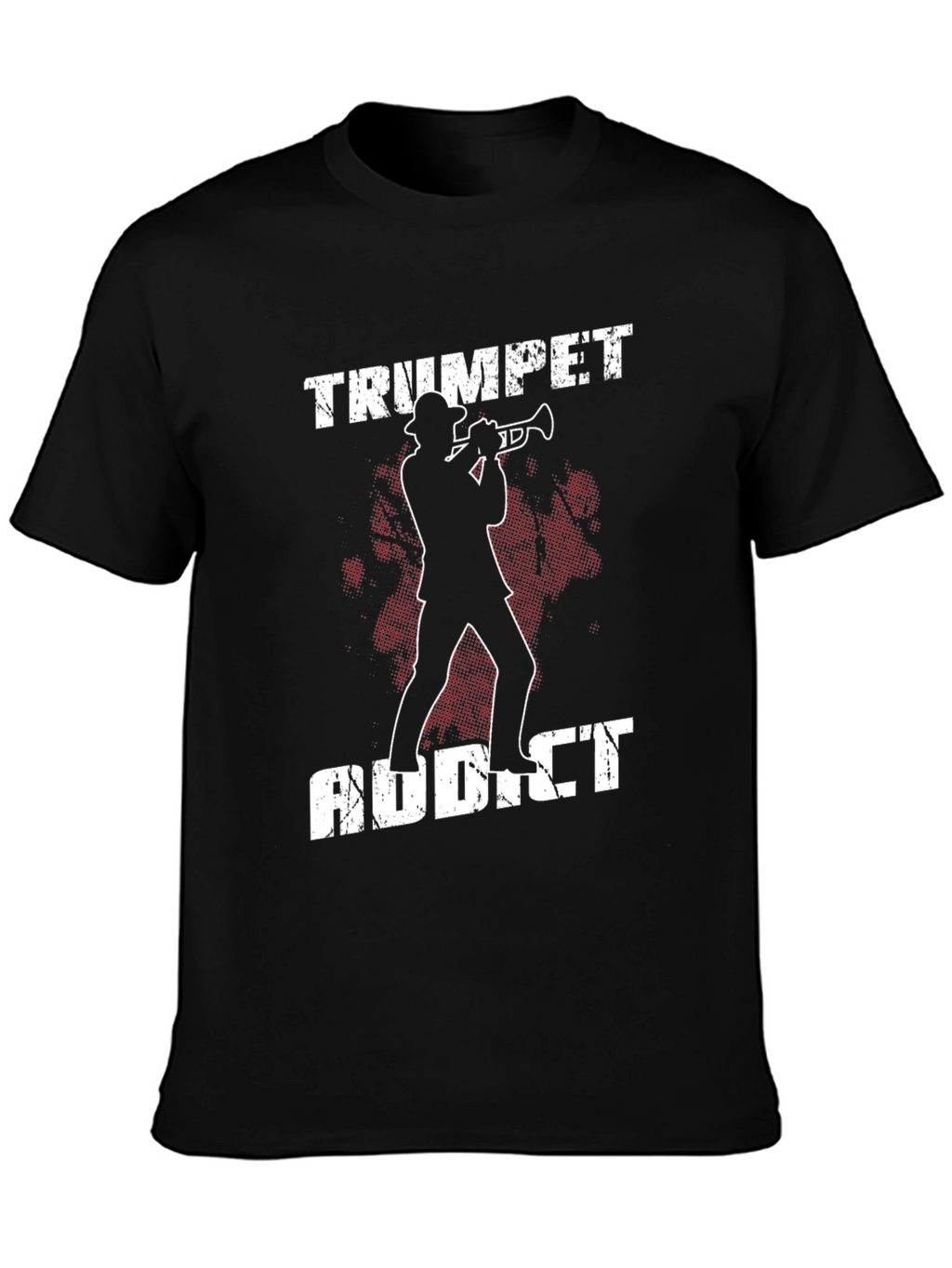 Trumpet Addict Graphic T-Shirt Musician Tee