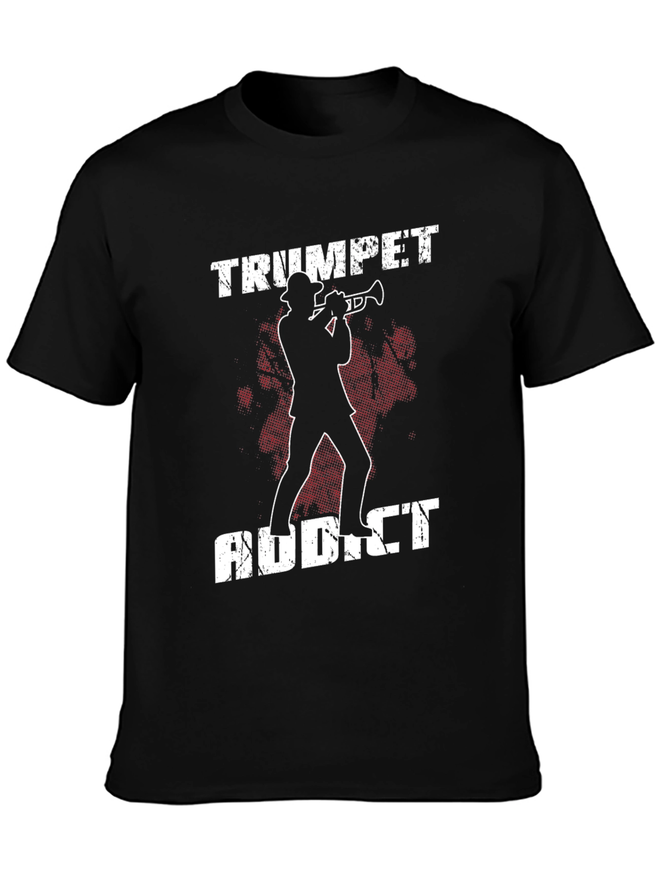 Trumpet Addict Graphic T-Shirt Musician Tee