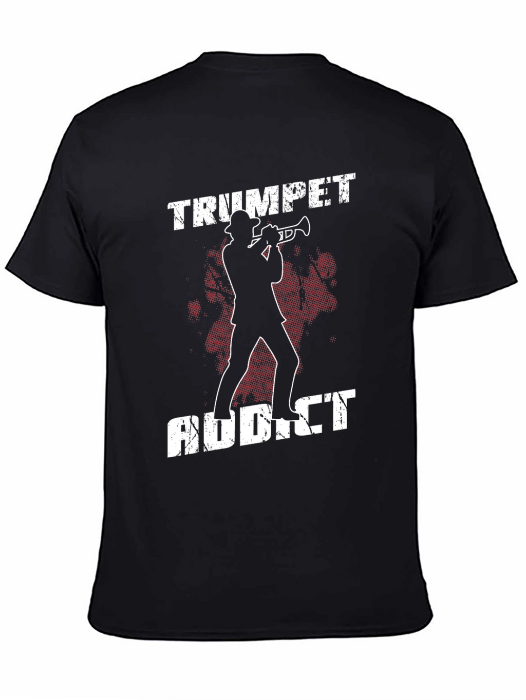 Trumpet Addict Graphic T-Shirt Musician Tee