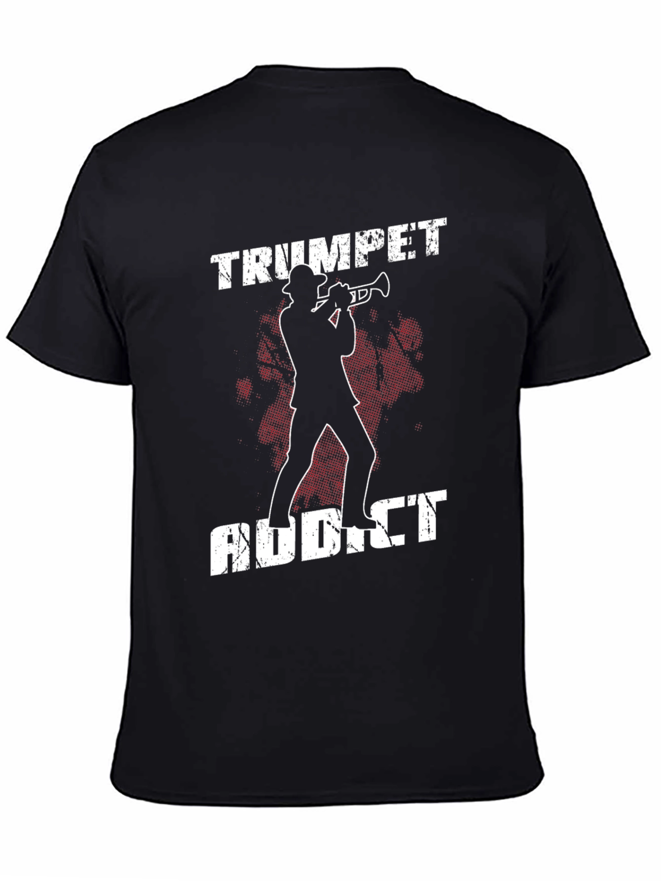 Trumpet Addict Graphic T-Shirt Musician Tee