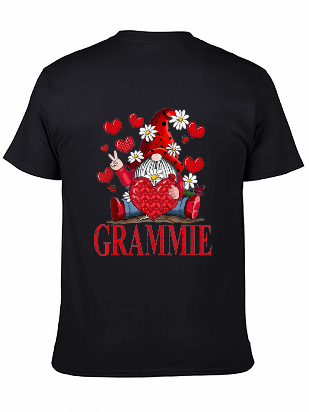 Grammie Valentines Day Gnome T-Shirt