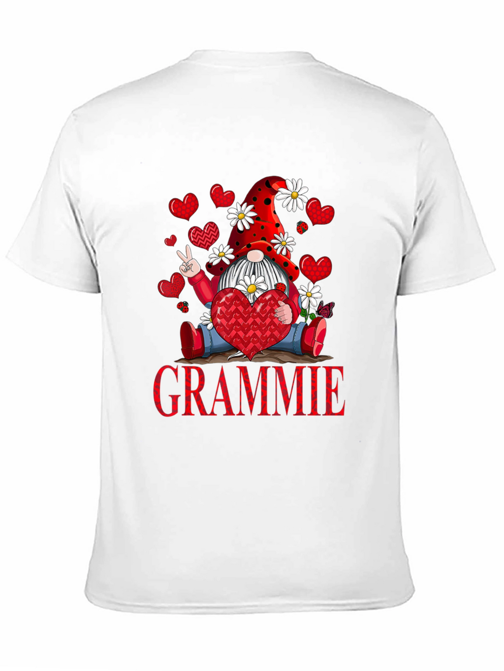 Grammie Valentines Day Gnome T-Shirt