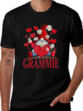 Grammie Valentines Day Gnome T-Shirt