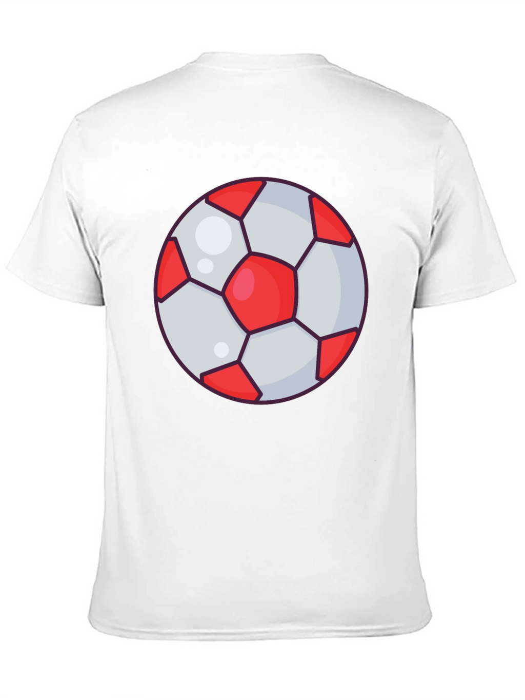 Soccer Ball Graphic Tee - Casual Style