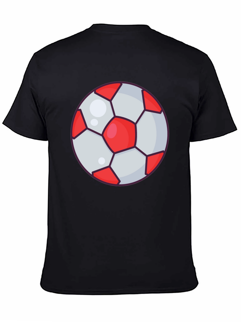 Soccer Ball Graphic Tee - Casual Style