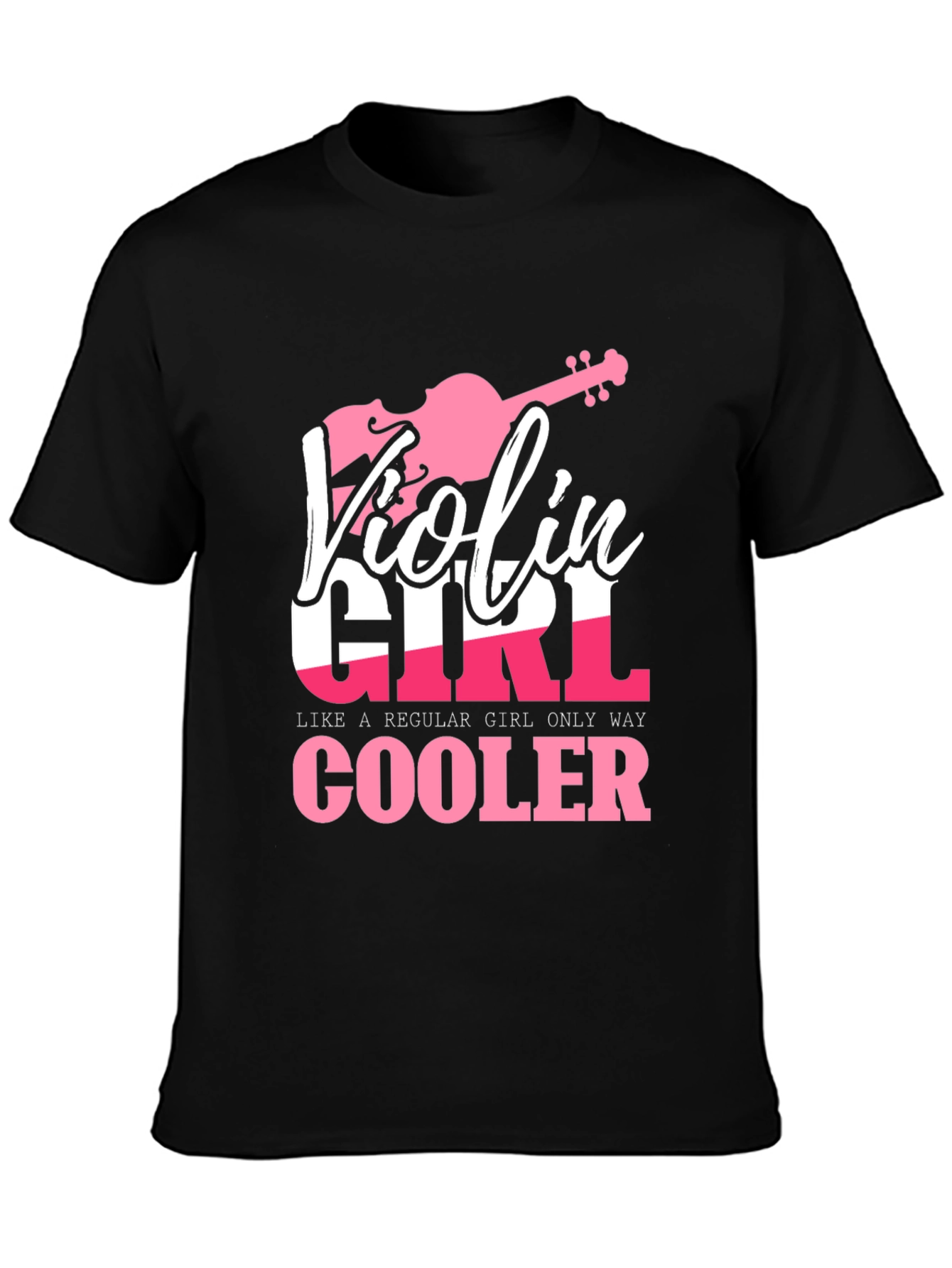 Violin Girl T-Shirt - Musicians Gift