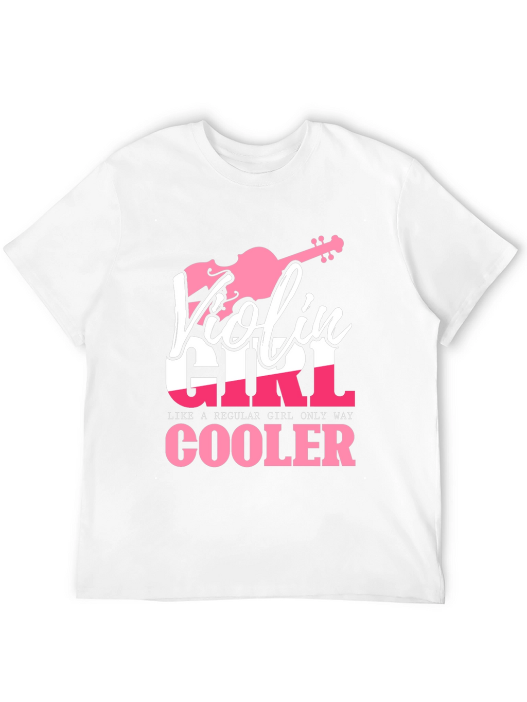 Violin Girl T-Shirt - Musicians Gift