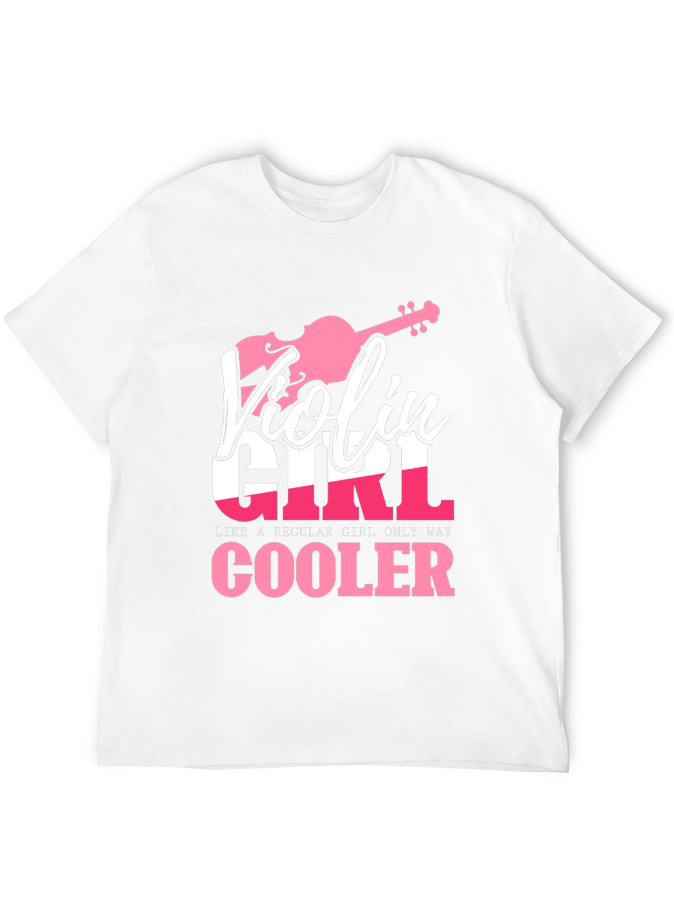 Violin Girl T-Shirt - Musicians Gift