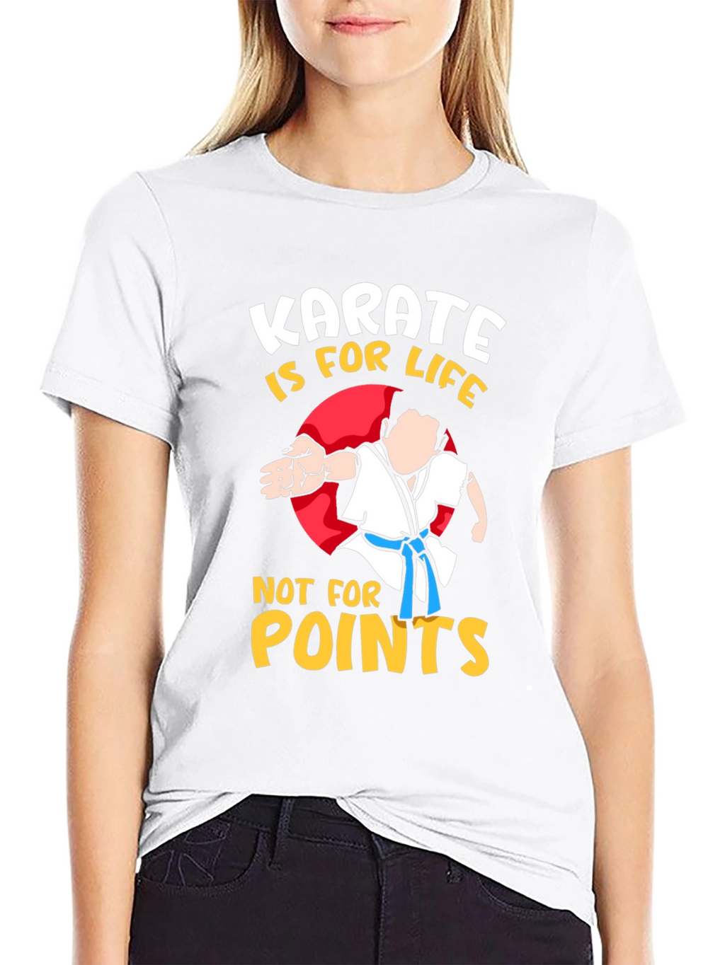 Karate is for Life Black T-Shirt