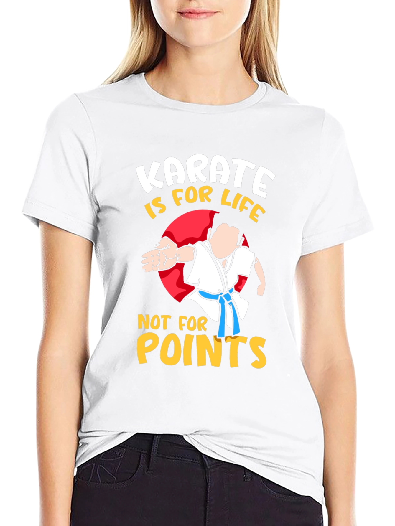 Karate is for Life Black T-Shirt