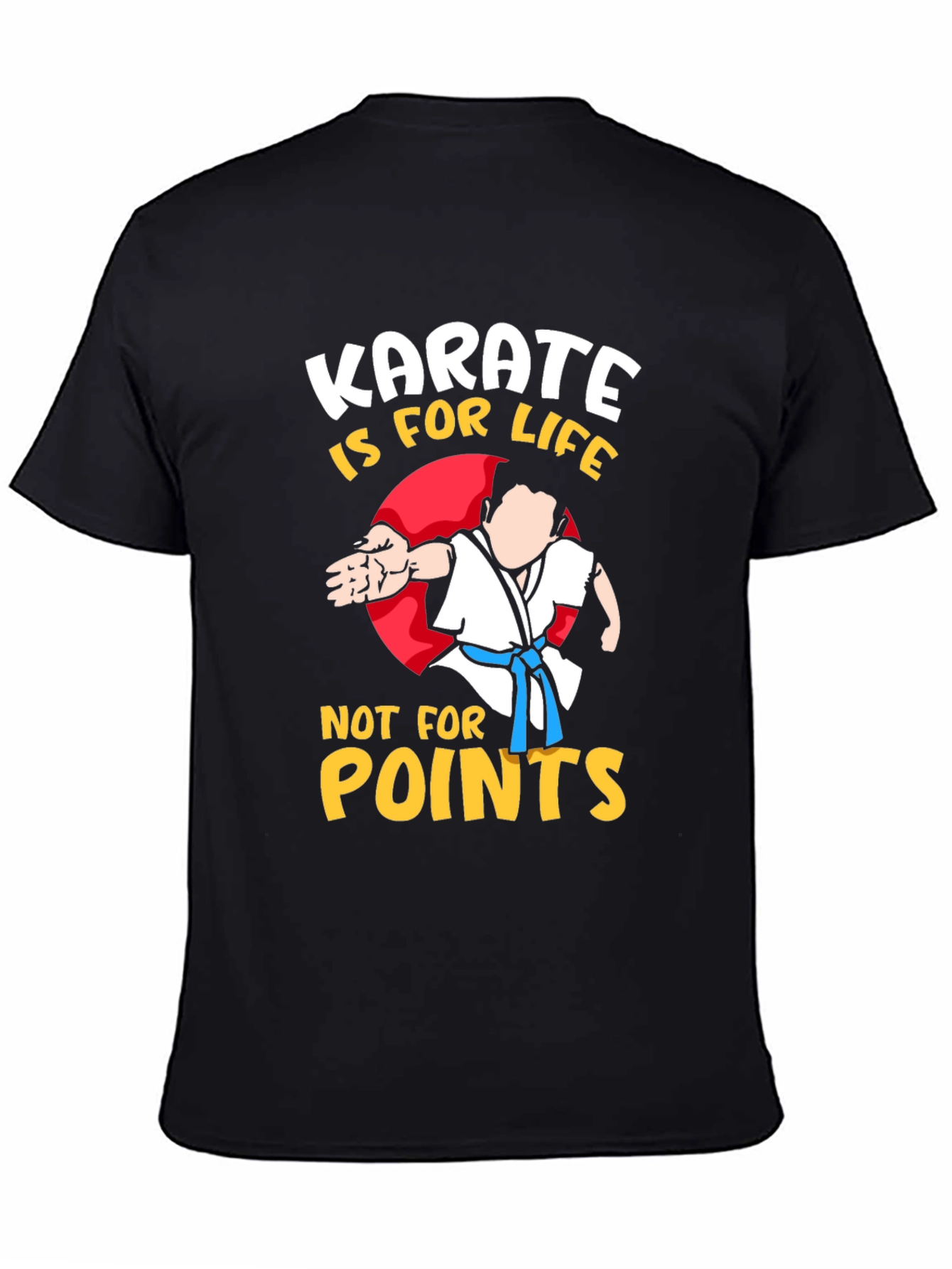 Karate is for Life Black T-Shirt
