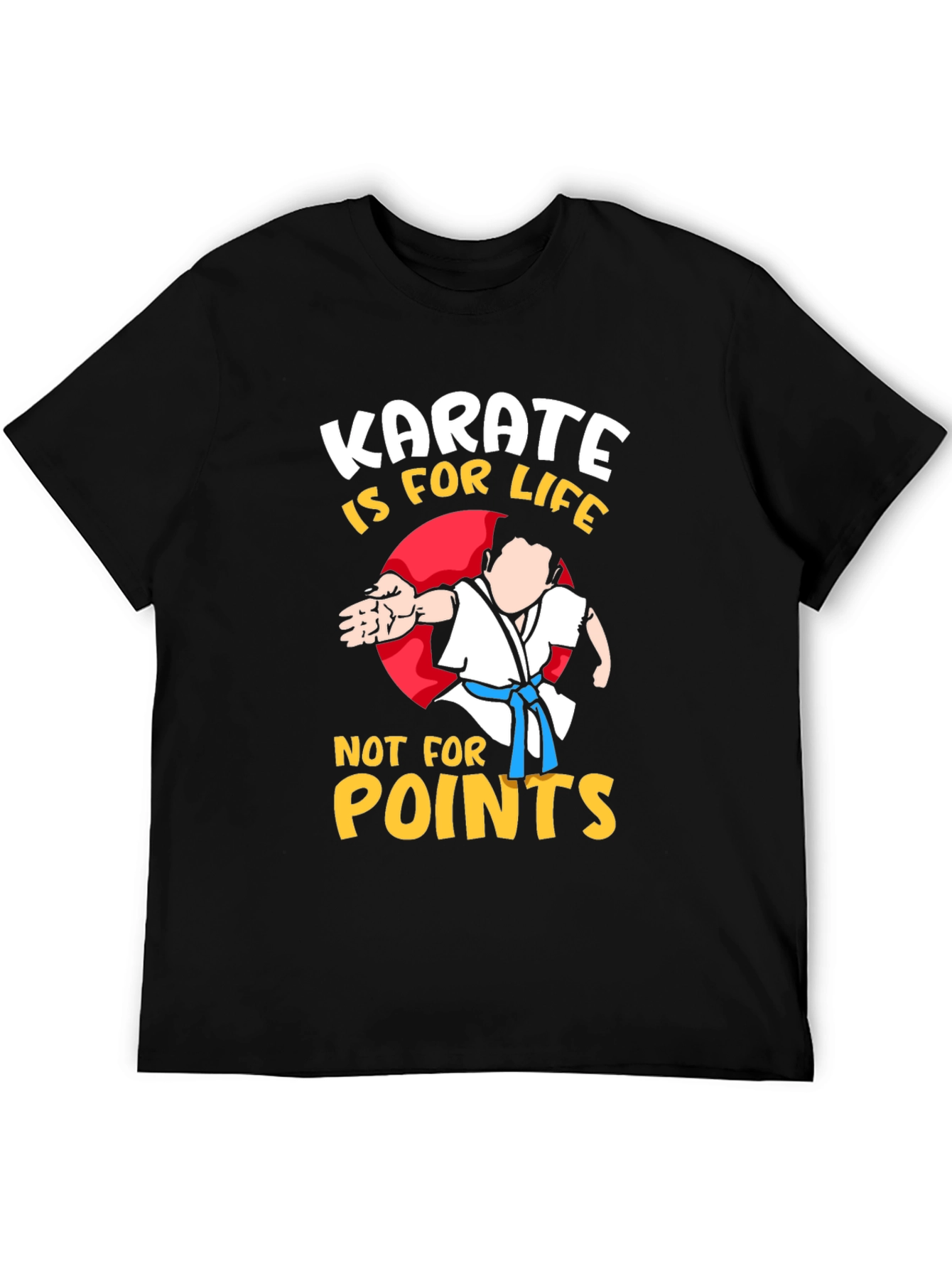 Karate is for Life Black T-Shirt