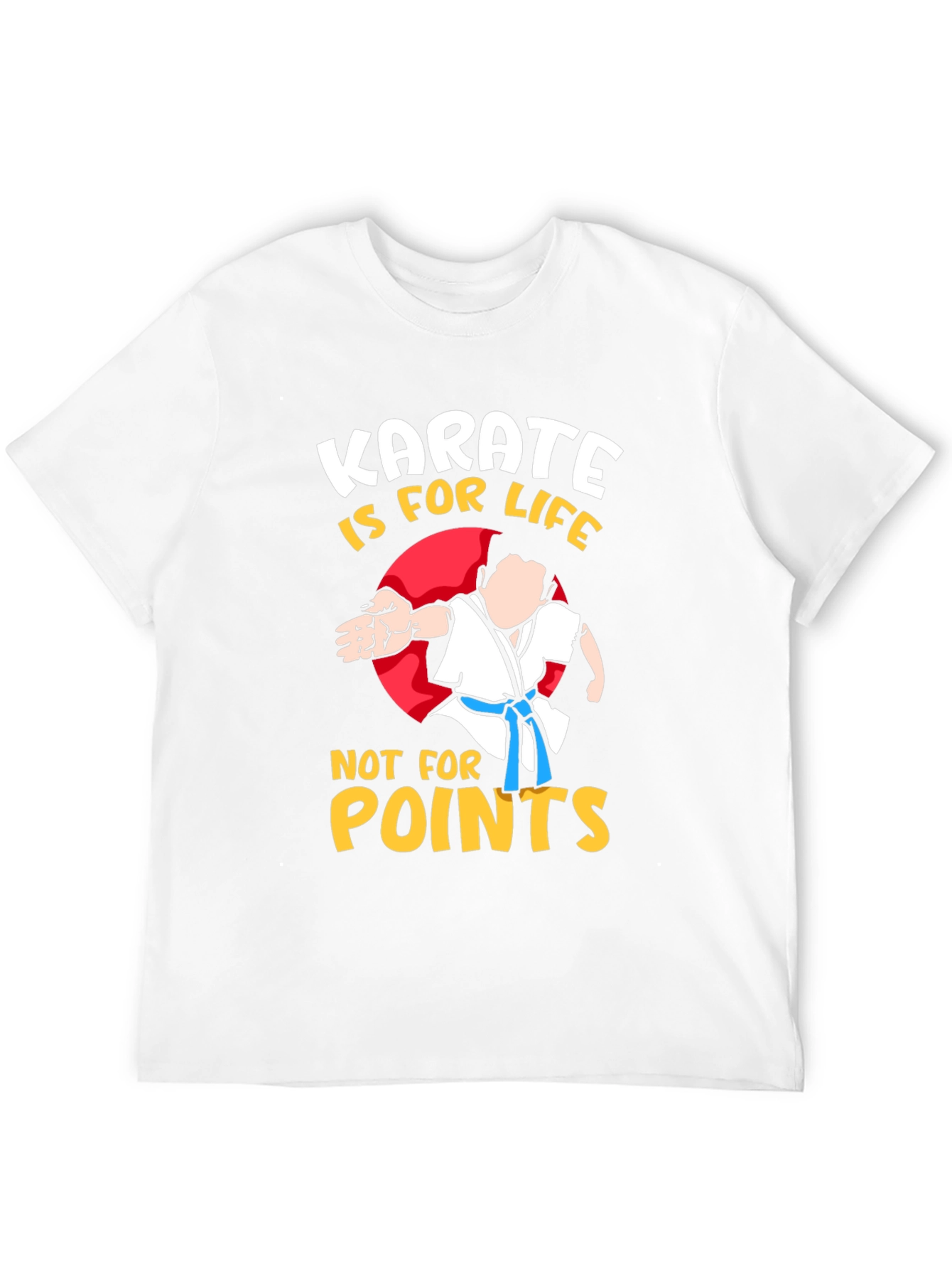 Karate is for Life Black T-Shirt