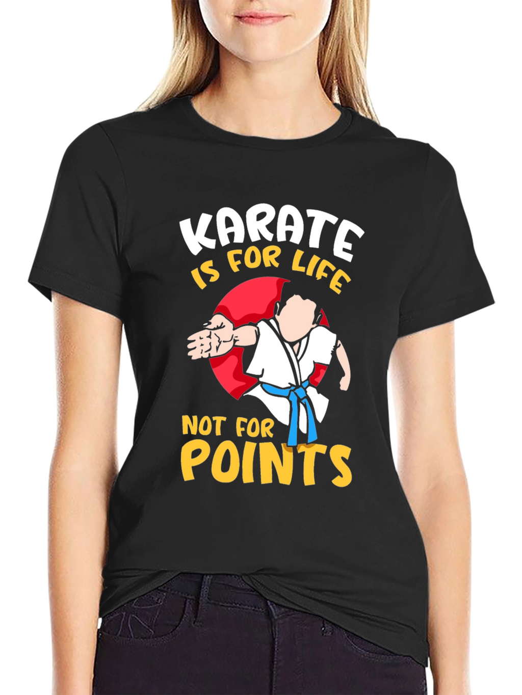 Karate is for Life Black T-Shirt