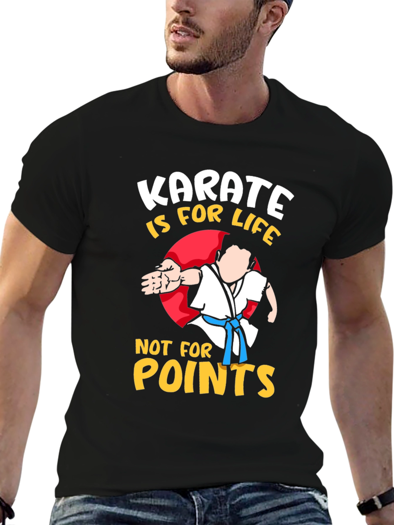 Karate is for Life Black T-Shirt