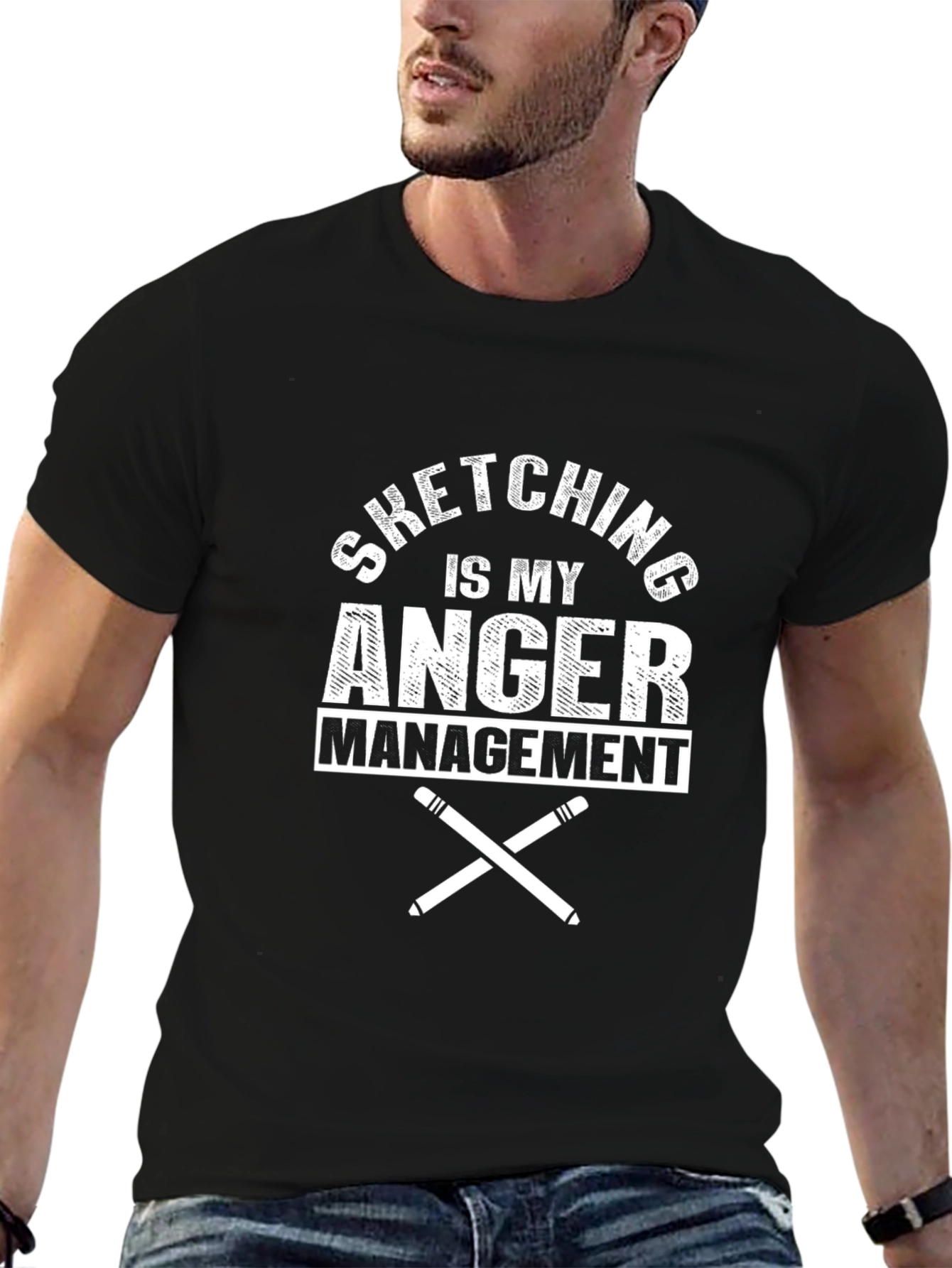 Sketching is My Anger Management T-Shirt
