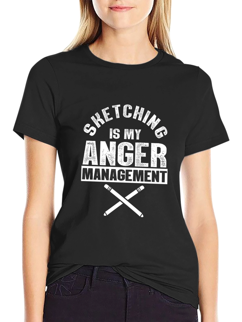 Sketching is My Anger Management T-Shirt